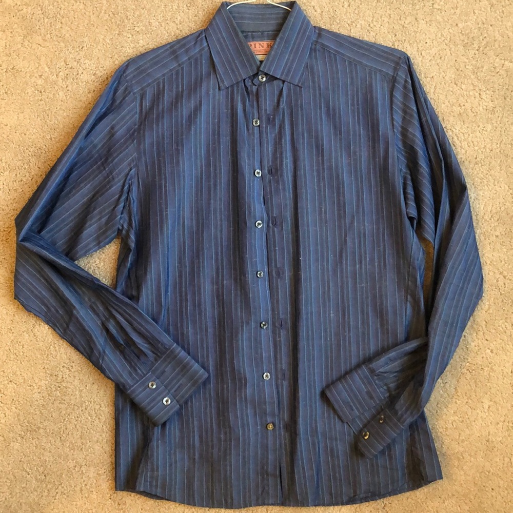 Thomas Pink Button Down Shirt - image 1